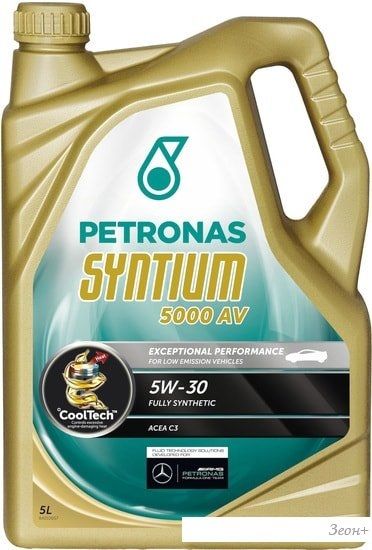 Моторное масло Petronas Syntium 3000 AV 5W-40 5л