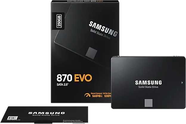 SSD Samsung 870 Evo 250GB MZ-77E250BW