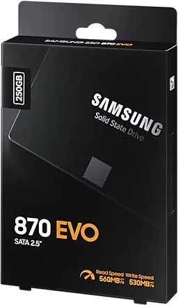 SSD Samsung 870 Evo 250GB MZ-77E250BW