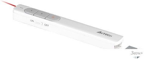 Пульт ДУ A4Tech Wireless Laser Pen LP15 (белый)