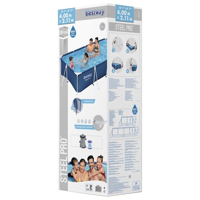 Каркасный бассейн Bestway 56424 (400х211х81)