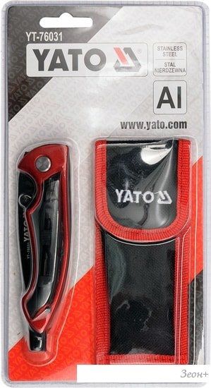 Складной нож Yato YT-76031