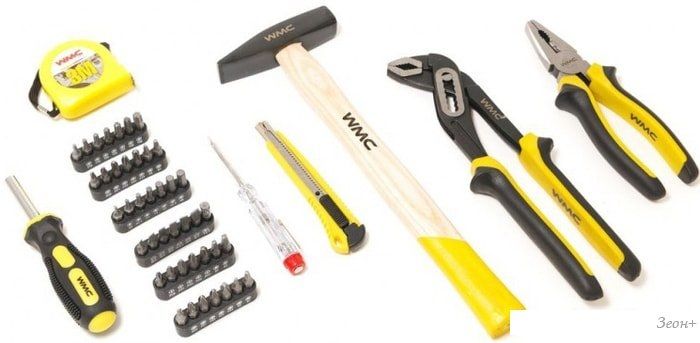 Универсальный набор инструментов WMC Tools 1050 (50 предметов)