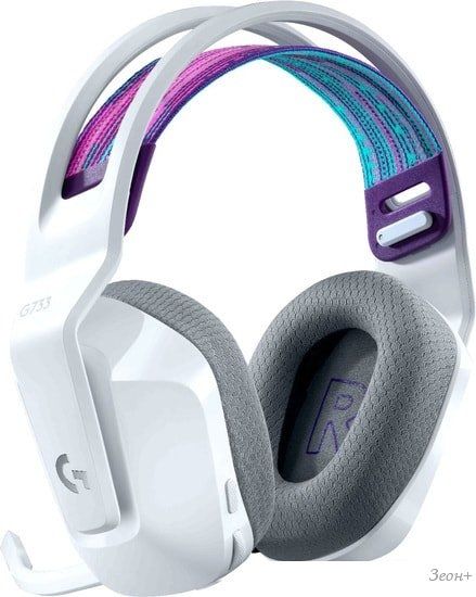 Наушники Logitech G733 Lightspeed Wireless (белый)