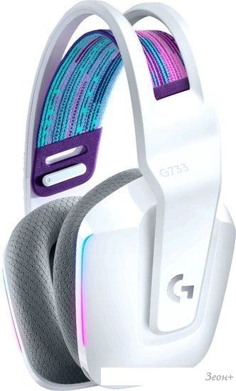 Наушники Logitech G733 Lightspeed Wireless (белый)