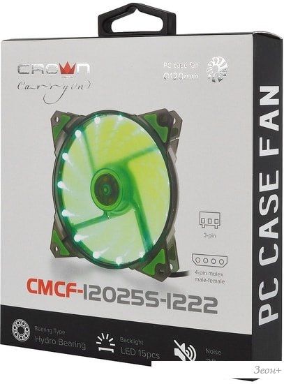 Вентилятор для корпуса CrownMicro CMCF-12025S-1222