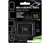   QUMO microSDHC QM16GMICSDHC10U1NA 16GB