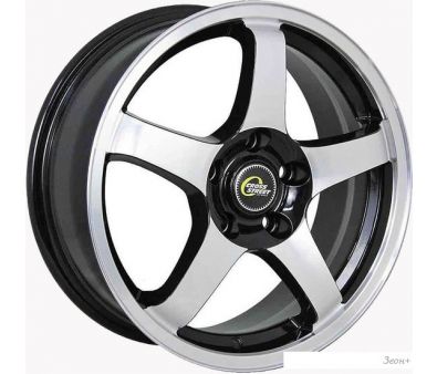   Cross Street CR-14 15x6" 4x100 DIA 60.1 ET 40 BKF