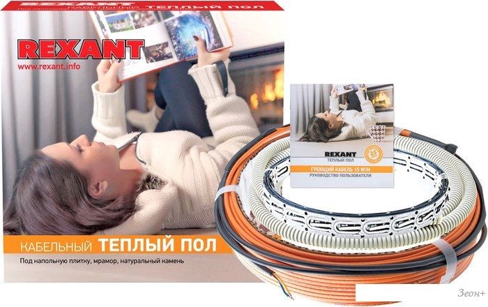 Нагревательный кабель Rexant RND-180-2700 180 м 2700 Вт