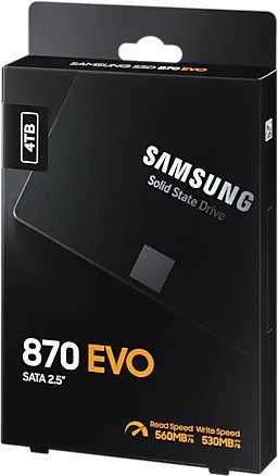 SSD Samsung 870 Evo 4TB MZ-77E4T0BW