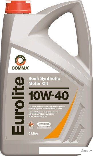 Моторное масло Comma Eurolite 10W-40 5л