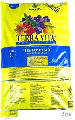 Грунт Terra Vita Forte для цветов 4601104981965 (50 л)