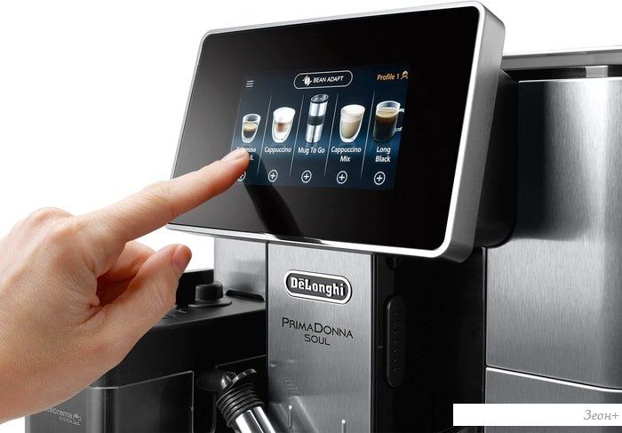 Эспрессо кофемашина DeLonghi PrimaDonna Soul ECAM 610.74.MB