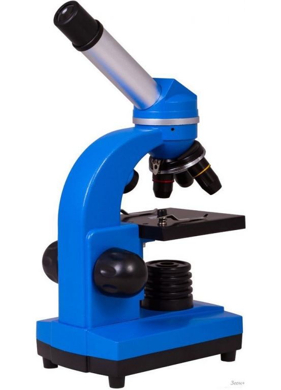 Детский микроскоп Bresser Junior Biolux SEL 40–1600x 74322 (синий)