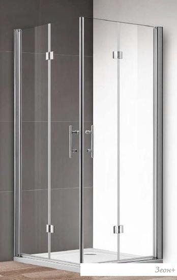 Душевой уголок Cezares ECO-O-AS-2-100-C-Cr