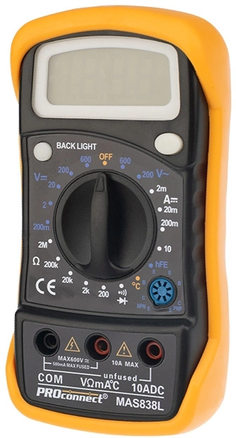 Мультиметр PROconnect MAS838L