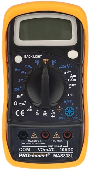 Мультиметр PROconnect MAS838L