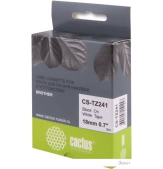 -   CACTUS CS-TZ241 ( Brother TZ241)