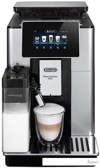 Эспрессо кофемашина DeLonghi PrimaDonna Soul ECAM610.55.SB