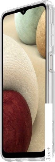 Чехол Samsung Silicone Cover для Galaxy A12 (белый)