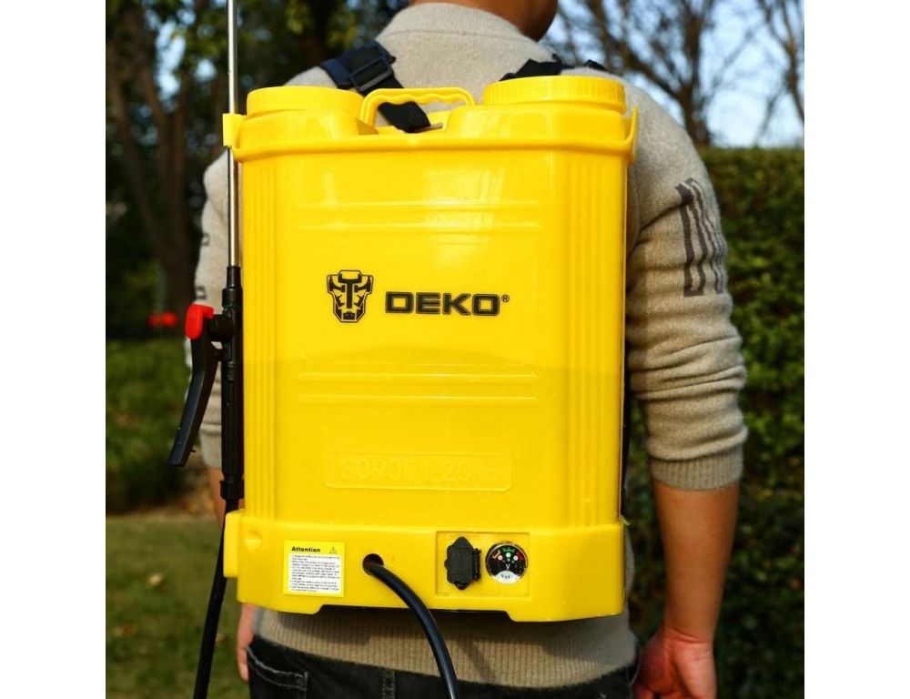 Аккумуляторный опрыскиватель Deko DKSP10 16 л