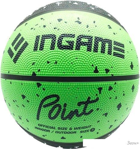 Мяч Ingame Point (7 размер, зеленый)
