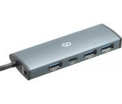 USB- Digma HUB-3U3.0-UC-G