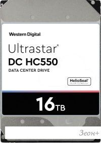   WD Ultrastar DC HC550 16TB WUH721816AL5204