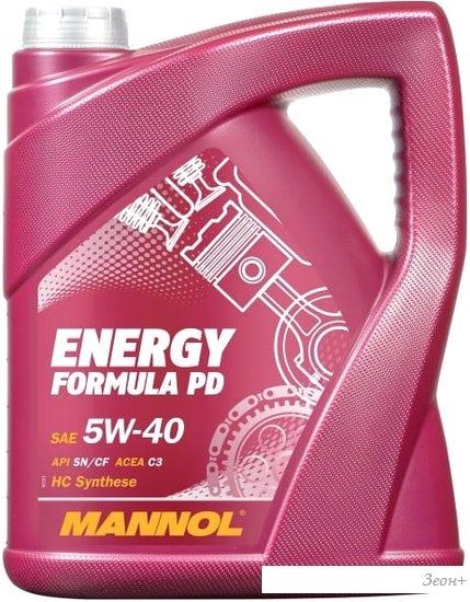 Моторное масло Mannol Energy Formula PD 5W-40 5л