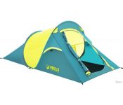 Треккинговая палатка Bestway Coolquick 2 (голубой/желтый)