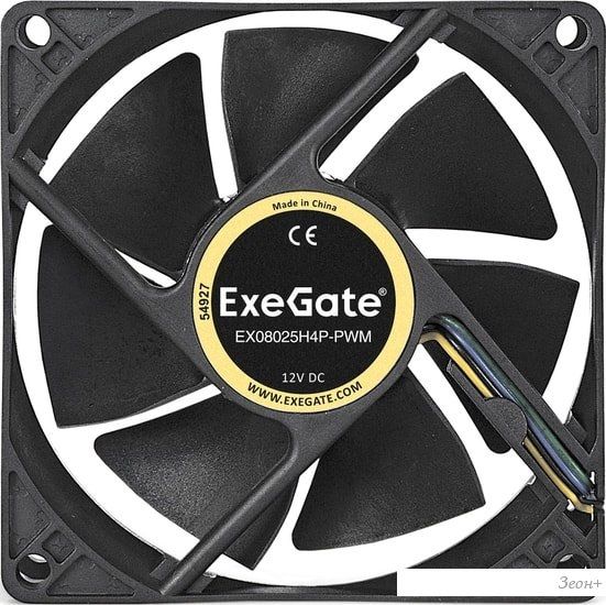 Вентилятор для корпуса ExeGate ExtraPower EX08025H4P-PWM EX283379RUS