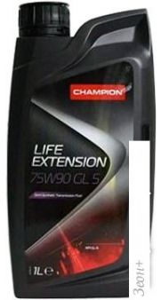   Champion Life Extension GL-5 75W-90 1