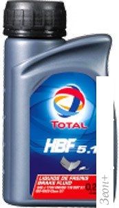 Тормозная жидкость Total HBF DOT 5.1 0.25л