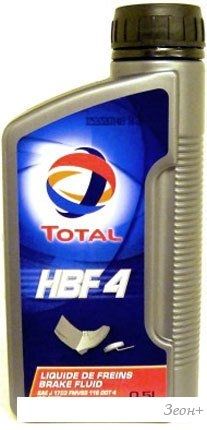 Тормозная жидкость Total HBF 4 DOT4 0,5л