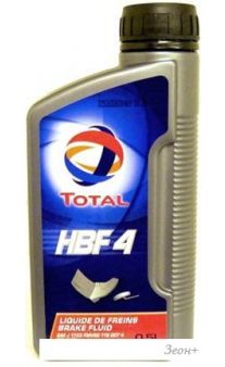 Тормозная жидкость Total HBF 4 DOT4 0,5л