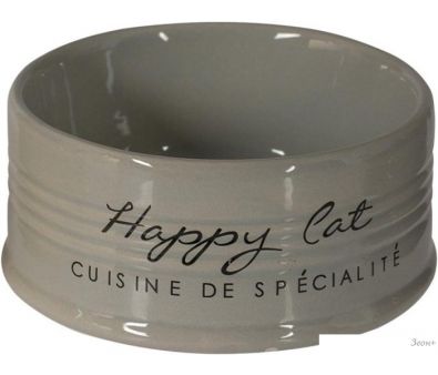  Duvo Plus Bowl Stone Happy Cat ()