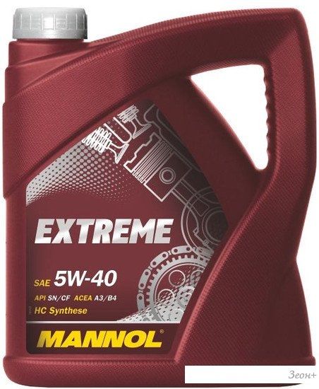 Моторное масло Mannol EXTREME 5W-40 5л