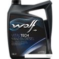 Моторное масло Wolf VitalTech 5W-40 B4 Diesel 4л