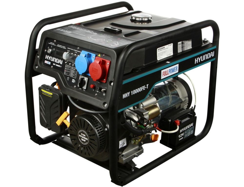 Бензиновый генератор Hyundai HHY 10000FE-T