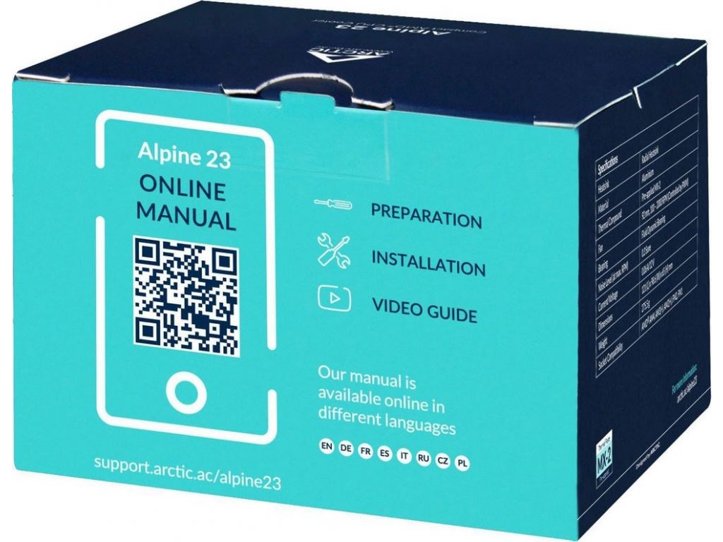 Кулер для процессора Arctic Alpine 23 ACALP00035A