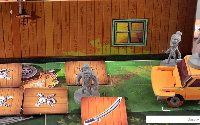 Настольная игра Магеллан Зомби в доме. Заражение