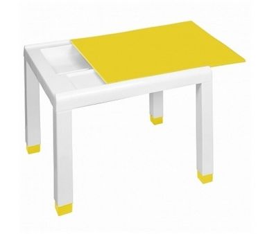Стол детский (600х500х490) мм (желтый) 160-0056