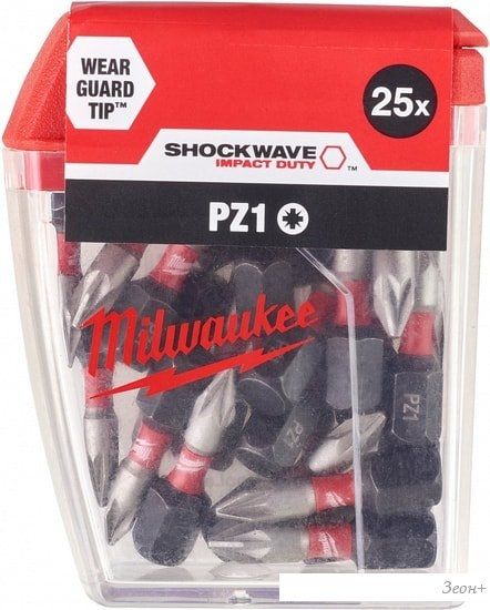 Набор бит Milwaukee 4932430861 (25 предметов)