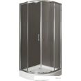 Душевой уголок BelBagno UNO-195-R-2-90-P-Cr (матовое стекло)