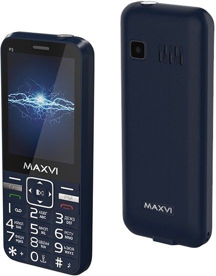Мобильный телефон Maxvi P3 (синий)
