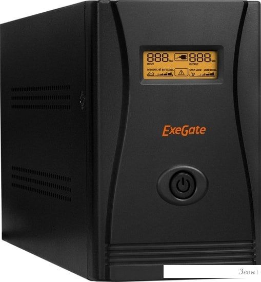 Источник бесперебойного питания ExeGate SpecialPro Smart LLB-1200.LCD.AVR.EURO.RJ.USB