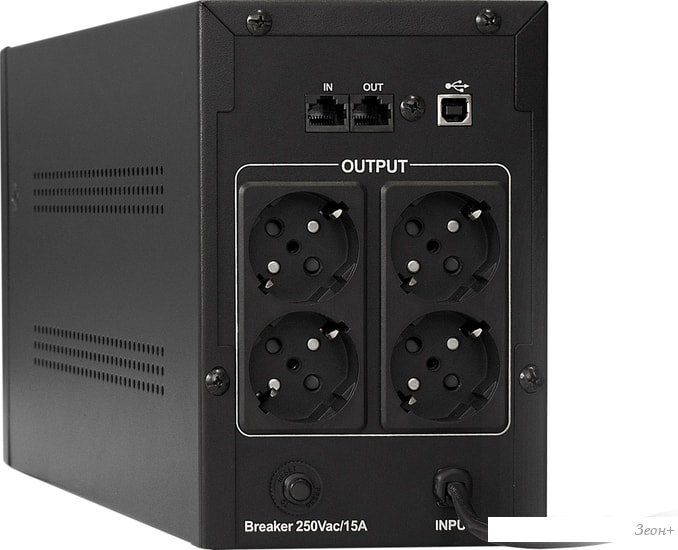Источник бесперебойного питания ExeGate SpecialPro UNB-1200.LED.AVR.4SH.USB
