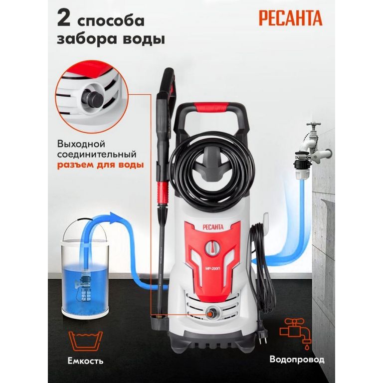 Мойка высокого давления Ресанта МР-200П 70/8/22