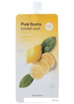 Missha  Pure Source Pocket Pack Lemon  10 