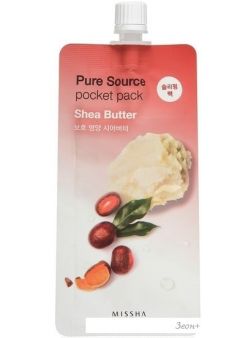 Missha  Pure Source Pocket Pack Shea Butter  10 